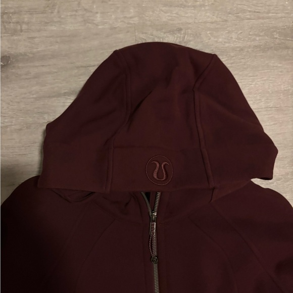 lululemon Burgundy zip up - Picture 4 of 4